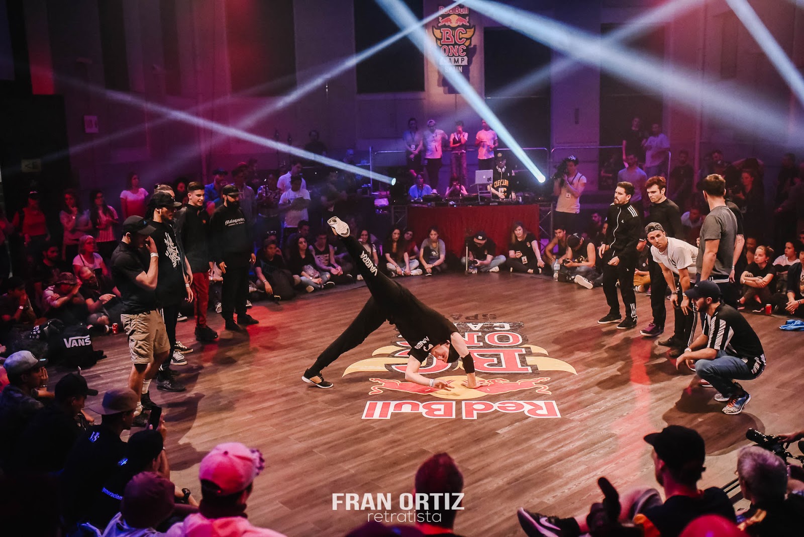 Bboy Big George Postura en el Redbull Bc One