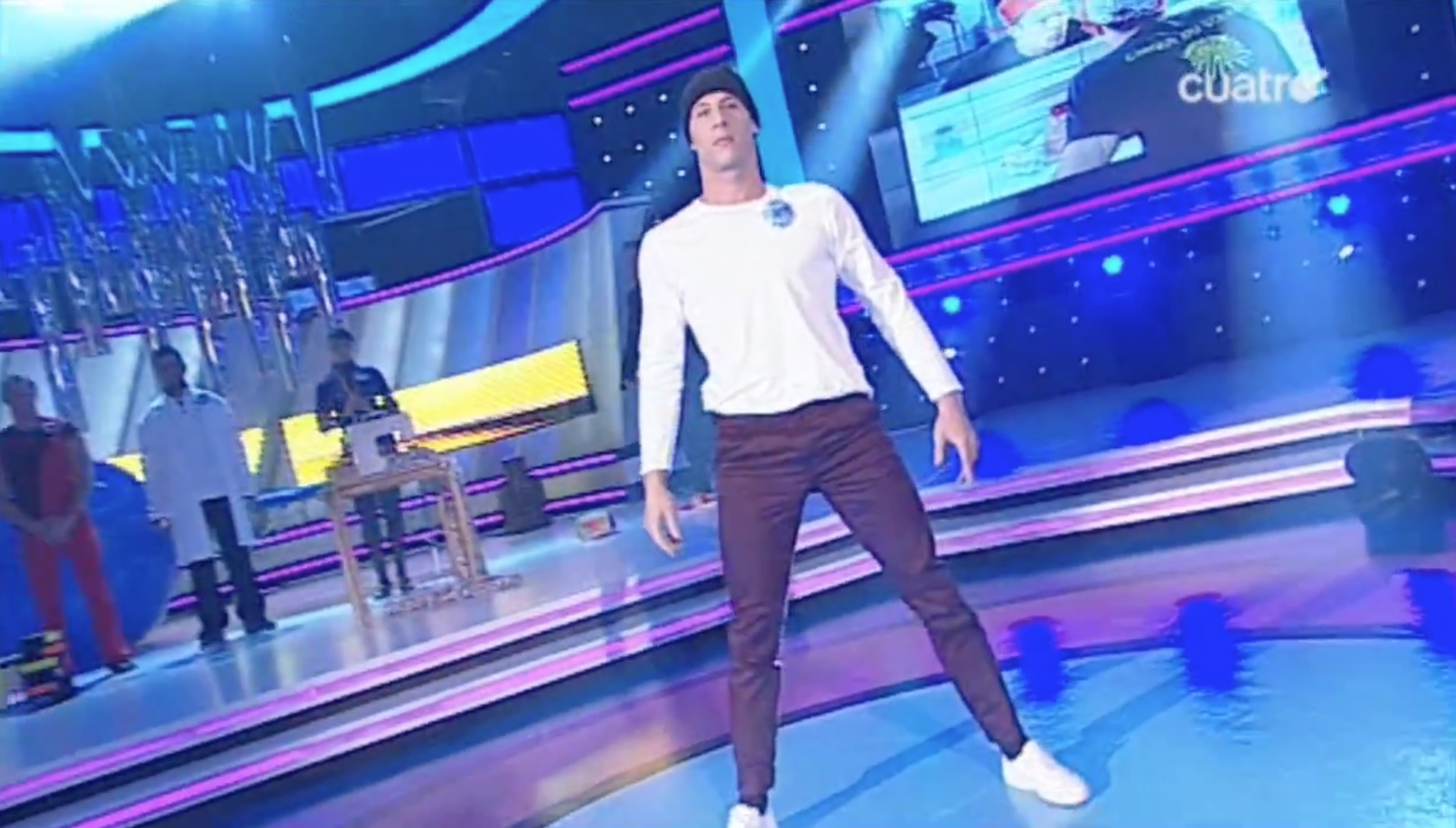 Jorge Safer Dance Artist of Cirque Du Soleil on Tv Show