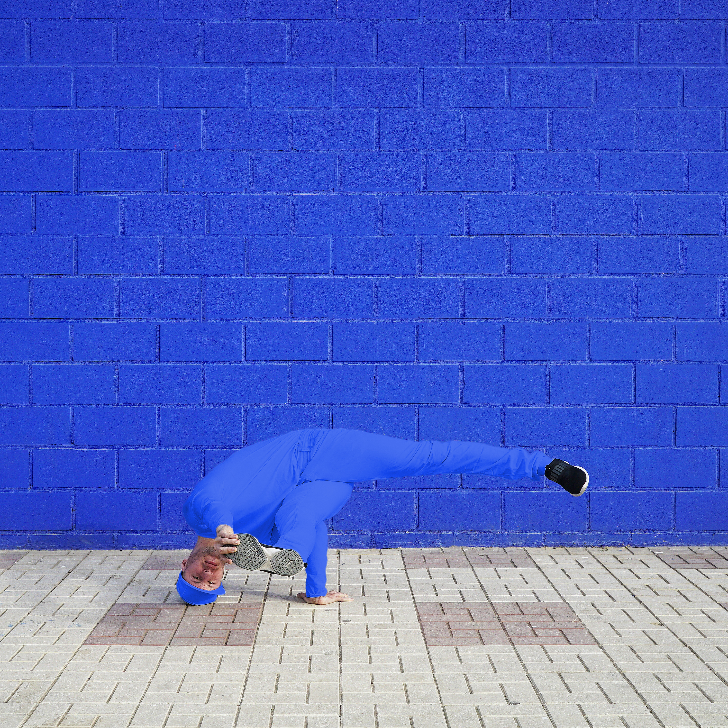 Pose Artística de Break Dance