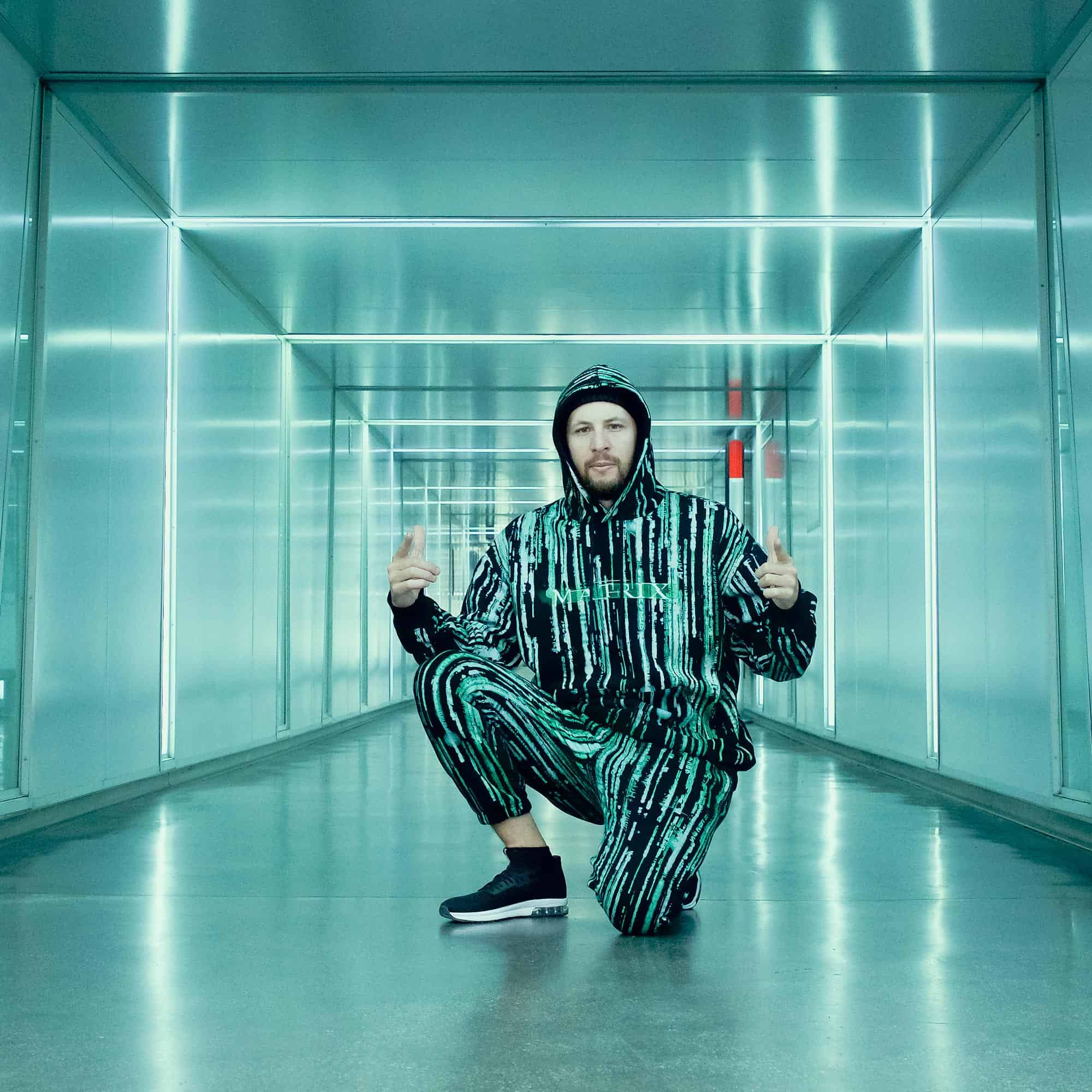 Pull & Bear Matrix Track Suit - Jorge Safer